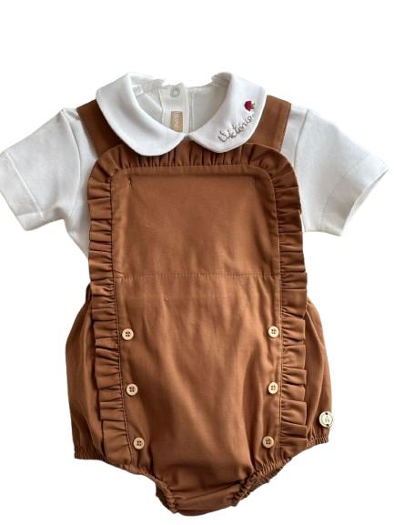 Conjunto Jardineira Personalizado