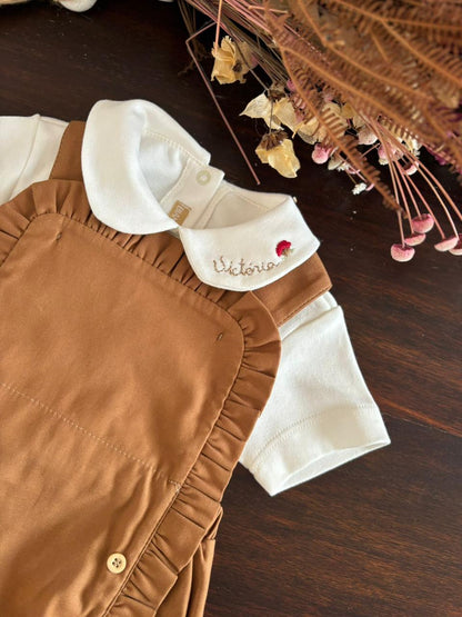Conjunto Jardineira Personalizado