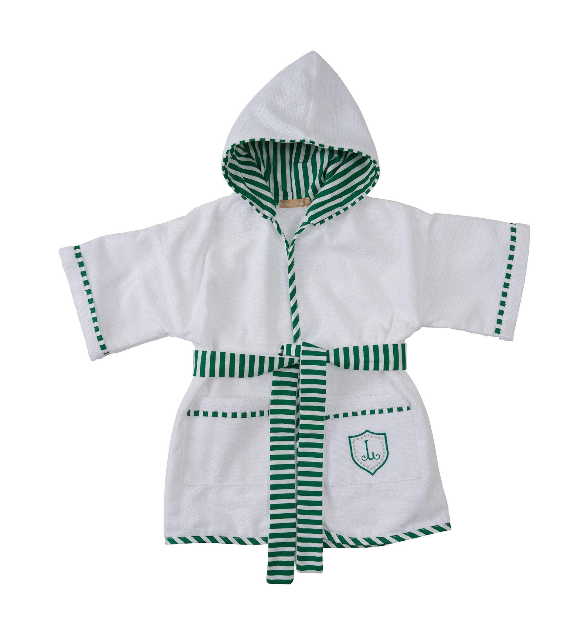 Roupão Infantil Davi em felpa 100% algodão, com opção de bordar o nome. Quentinho, ideal para pós-banho. Tamanhos de 1 a 8 anos.

